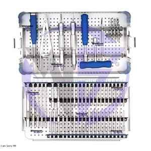 Ensemble d'instruments de système de retrait de vis cassé orthopédique professionnel ensemble d'instruments d'extraction de vis Wenquar de qualité supérieure - Product Image 3