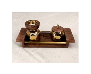 เตาเผาบัคฮูร์สแตนเลสและไม้ คุณภาพเยี่ยม พร้อมกล่องและถาด สำหรับขายดีที่สุด - Product Image 5