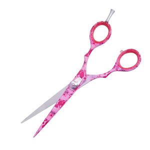 Tijeras de corte de pelo con mango de acero inoxidable con diseño de corazón de belleza de salón profesional con cuchillas afiladas de 6,0" - Product Image 4