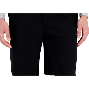 Id Ideology Pantaloncini Cargo da Uomo in Jersey Nero, Vestibilità Regolare, Taglia XLT, Vita Elastica, Traspiranti, con Logo Stampato a Rilievo - Product Image 6