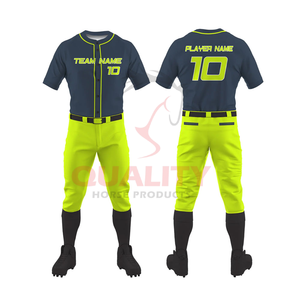 Conjunto de uniforme de béisbol Personalizado incluye Jersey y pantalones de impresión por sublimación tela transpirable ajuste cómodo ideal para la escuela - Product Image 5