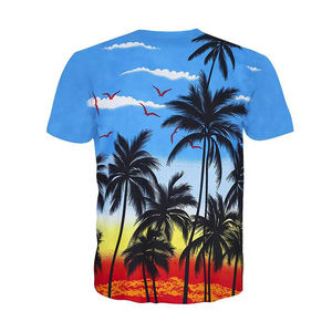 Camiseta de Verano para Hombre, Informal, de Manga Corta, Tejida, Transpirable, Sostenible, Nuevo Diseño 2023, Camisetas de Sublimación de Alta Calidad - Product Image 6