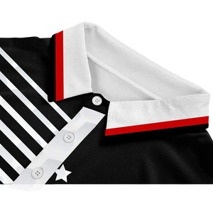 Polos de hombre de algodón 100% de Venta caliente con logotipo personalizado 2025 diseño superior transpirable y elegante - Product Image 5