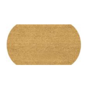 Tapis de porte en fibre de coco naturelle de qualité supérieure 45x75cm, écologique, antidérapant, lavable, pour l'entrée de la maison et de l'hôtel - Product Image 3