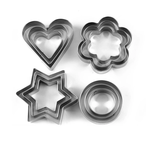 Multi design Coupe-biscuits en acier inoxydable pour pâtisserie Outils de coupe pour équipement de boulangerie de cuisine de meilleure qualité - Product Image 6