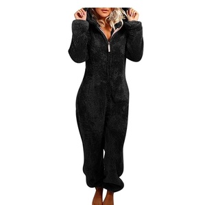 Women's Fleece Onesie Animal Sleeping Wear Costume Hoodie Breathable Bodysuit Sexy <b>Long</b> <b>Matching</b> Sports Gym Jumpsuits 100% - Product Image 5
