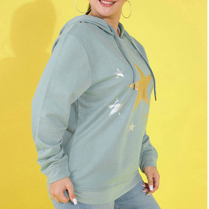 Diseño de moda Mujeres Sudaderas con capucha Mujeres transpirables Sudadera con capucha Hecho en Pakistán Venta en línea - Product Image 2