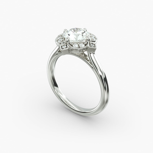 SJ Vintage 925 Silver Stunning <b>Moissanite</b> Diamond Engagement Ring Premium Quality Centre Stone Luxury Fine <b>Jewelry</b> for Women - Product Image 4