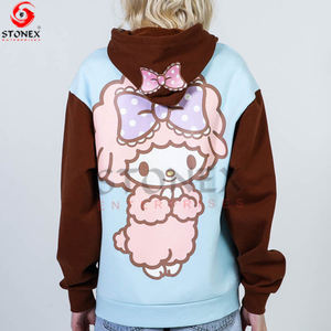 2023 haute qualité sur mesure femmes hiver à capuche décontracté doublé Polyester/coton à capuche dernier respirant meilleure vente Offre Spéciale - Product Image 4