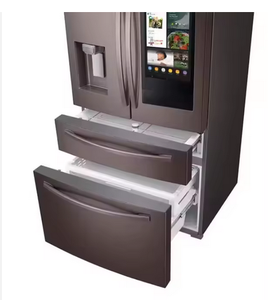 Factory Sealed 28 Cu ft 4 <b>Door</b> French <b>Door</b> Refrigerator with Touch <b>Screen</b> Stainless Steel... - Product Image 1