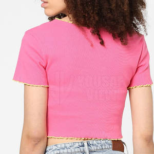 Haut court pour femme en coton de haute qualité fabriqué au Pakistan Streetwear chaud - Product Image 4