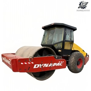 Compacteur vibrant à tambour unique Dynapac CA610 d'occasion, poids de travail 21 tonnes, marque suédoise originale, compacteur de taille moyenne - Product Image 1