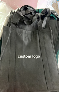 Bolsa de Tela No Tejida con Logotipo Personalizado, Bolsa de Compras Reutilizable Ecológica, Bolsa de Regalo Promocional para Ferias Comerciales y Eventos Empresariales - Product Image 3