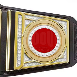 Ceintures de championnat MMA personnalisées avec sangle en cuir, ceinture de championnat personnalisée pour les combattants - Product Image 5