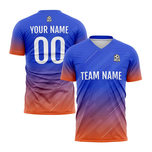 ชุดฟุตบอลแบบระเหิดเสื้อเจอร์ซีย์ทีมผลิตเสื้อฟุตบอลเสื้อฟุตบอลแบบสั่งทำ
