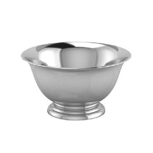 Tabletop Silver Plated Solid Metal Round Champagne Bowl With Base Bar and Wine <b>Ice</b> Bowls for Party Bar Ware Decoration - Product Image 6