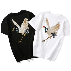 T-shirt de qualité supérieure avec broderie personnalisée du logo de votre marque T-shirt pour hommes T-shirts à vendre - Product Image 6