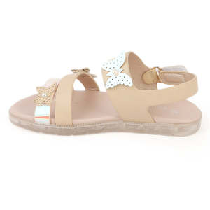 Girls Fancy <b>Sandal</b> (92705) - Beige - Product Image 4