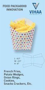 Tienda de envasado de alimentos con logotipo personalizado para llevar, caja de embalaje de papel desechable para hamburguesas y patatas fritas de bagazo - Product Image 5