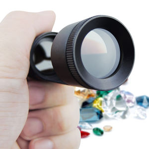 Polariscope de poche durable 80mm de longueur 28mm de diamètre avec lampe de poche bijoux pierres précieuses outils - Product Image 5