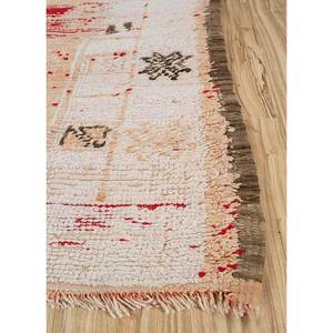 พรมขนสัตว์ถักมือสีเบจและสีน้ำตาลลายเรขาคณิตสำหรับห้องนั่งเล่นและรถยนต์ ขนาด 9x12 รุ่น Pae-4547 - Product Image 4