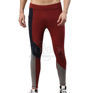 Leggings Deportivos para Hombre con Efecto Levanta Glúteos, Talla Grande, Cintura Alta, Spandex/Poliéster, Secado Rápido y Transpirable - Product Image 1