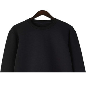 Sudadera de Cuello Redondo para Hombre, Premium, 100% Algodón, Felpa, Ecológica, Transpirable, Tejido Sólido, Diseño Estampado en Relieve en la Parte Delantera - Product Image 4