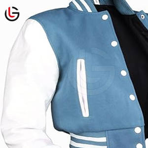 <span class=keywords><strong>Giacca</strong></span> Letterman <span class=keywords><strong>Oversize</strong></span> da <span class=keywords><strong>Donna</strong></span>, Materiale Lavorato a Maglia Resistente, Comoda e Traspirante, Imbottitura in Cotone Invernale, Fodera in Lana - Product Image 5