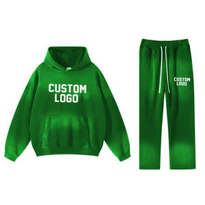 Survêtement décontracté en molleton français de style streetwear, très vendu, de bonne qualité, sexy, manches régulières, pour homme, streetwear - Product Image 3