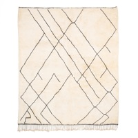 Tapis authentique marocain Beni Ourain fait main, antidérapant, personnalisable, grand tapis à poils longs, tapis chaud pour la maison, salon, vente en gros