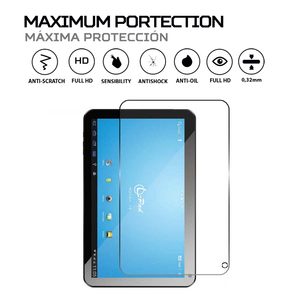 ตัวป้องกันหน้าจอ ANTISHOCK สำหรับแท็บเล็ต Leotec L-Pad Nova II 101 ฝาครอบระดับพรีเมียมเพื่อการปกป้องที่เพิ่มขึ้น - Product Image 2