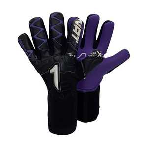 Guantes de portero de alta calidad Material de transpirable blanco Guantes de portero de inyección de goma hechos a medida para deportes de fútbol - Product Image 4