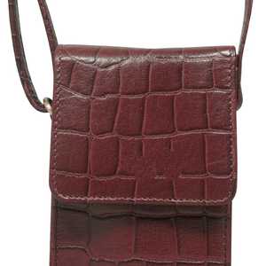 Sac à bandoulière en cuir véritable gaufré Croc de qualité supérieure du fournisseur indien supérieur Vintage Style bohème gland géométrique - Product Image 3