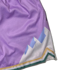 Customized Men's Double <b>Layer</b> Mesh Shorts 5-7 Inch Inseam Breathable Quick Dry Outdoor Running Solid Pattern 100% Polyester - Product Image 6