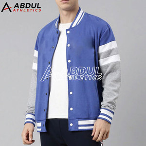 Veste d'hiver Active Men Letterman, coupe décontractée et confortable, idéale pour le quotidien, la mode urbaine et les activités de voyage. - Product Image 4