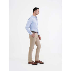 Pantalones Chinos PALLAS Smart Casual 100% Algodón Twill, Diseño Sólido Personalizable, Cierre de Cremallera, Corduroy, Disponibles en Tallas Grandes desde XL hasta 6XL - Product Image 3