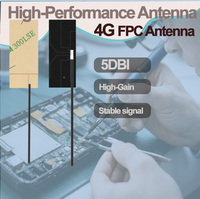 Antenne GSM003 4G LTE haute performance Anwei avec adhésif 3MM, fréquence 700-2700MHz, gain 8dBi pour la communication CE
