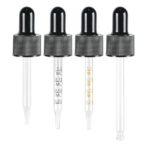 พลาสติก PP สีดำขนาด20-400ประกอบกับหลอดยางปิเปตแก้วแกะสลัก (เครื่องหมายจบการศึกษาที่.25, .5, .75, <span class=keywords><strong>1</strong></span>มล.) - Product Image 3