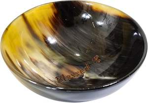 Bol de table décoratif en corne de vache haut de gamme, fait à la main, avec une belle texture, pour la décoration de la maison à un prix abordable - Product Image 6