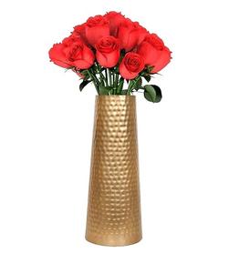 Vase en métal poli brillant pour la décoration de la maison et du jardin, nouveaux designs, décoration de table, décoration de mariage, vase floral personnalisé. - Product Image 2