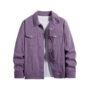 Chaqueta de mezclilla de invierno para hombre de alta calidad de tendencia superior Mejor estilo Tamaño regular Hecho de buen material Chaqueta de mezclilla de la mejor calidad para hombres - Product Image 1