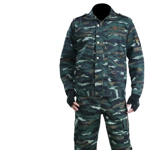 Ensemble d'uniformes de camouflage ACU de style printemps-automne pour hommes Veste et pantalon tactiques d'extérieur pour la réparation de la construction et le combat - Product Image 2
