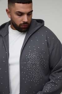 เสื้อฮู้ดฮิปฮอปผ้าฝ้ายสำหรับผู้ชายเสื้อฮู้ดแบบครอปใส่ได้ทั้งชายและ2025 - Product Image 6