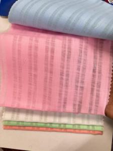 Luxury Yarn-Dyed <b>Linen</b> Feel <b>Cotton</b> Stripes Premium Shirting <b>Fabric</b> for International Export - Product Image 3