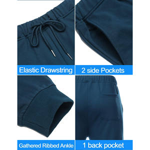 Chándales para hombre, conjuntos de Jogger, ropa deportiva, sudadera informal, pantalones de chándal, ropa de calle, jersey de Color sólido, conjunto de 2 piezas para hombre - Product Image 4