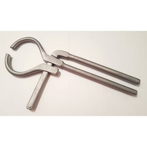 Probador de Cascos Ajustable Veterinario Ryding en Acero Inoxidable de Alta Resistencia, Herramienta de Herrador Equino con Diseño de Mandíbula Paralela Personalizado - Product Image 3