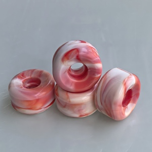 Ruote per <span class=keywords><strong>Skateboard</strong></span> Swirl Color da 52, 54, 56 mm, Qualità Professionale, SHR 101-102A, 85% Rebound, Forma Conica, Colori Misti, Pronte per la Spedizione - Product Image 4