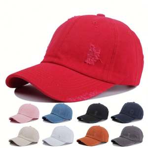 Vente en gros en stock Chapeau de papa vintage vierge en coton de haute qualité à 6 panneaux - Product Image 1
