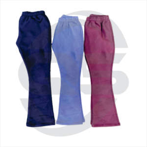 Pantalon évasé unisexe à imprimé bouffant Ensemble de survêtements assortis Active Bottoms Hoodies Tracksuits pour hommes - Product Image 4