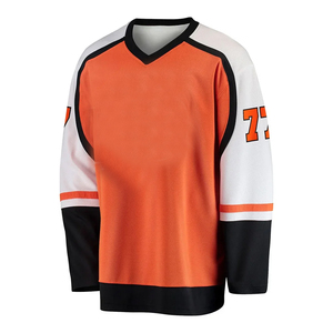 Meilleurs maillots de hockey sur glace par sublimation, personnalisés, unisexes adultes, 100% polyester, antibactériens, respirants, vêtements de sport - Product Image 1
